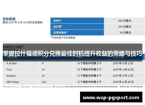 掌握拉什福德积分兑换最佳时机提升收益的策略与技巧 掌握拉什福德积分兑换最佳时机提升收益的策略与技巧